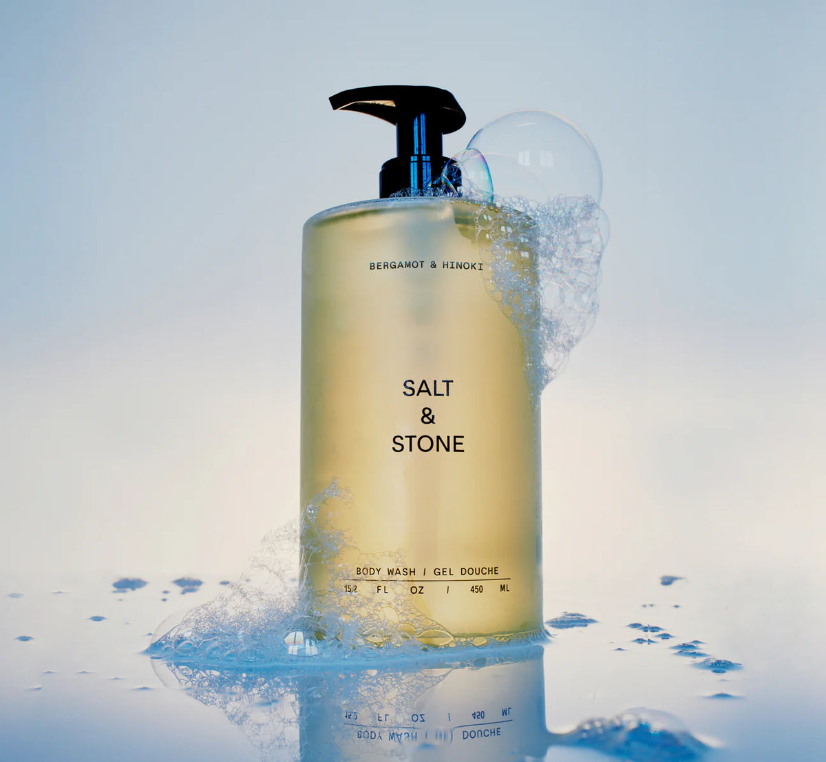 Salt & Stone Body Wash - Bergamot & Hinoki ambiente