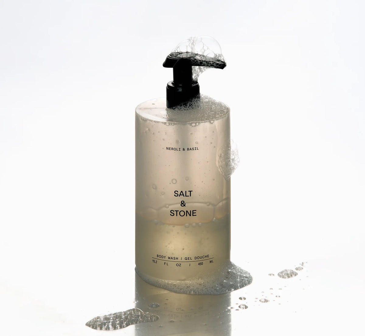 Salt & Stone Body Wash Neroli & Basil ambiente