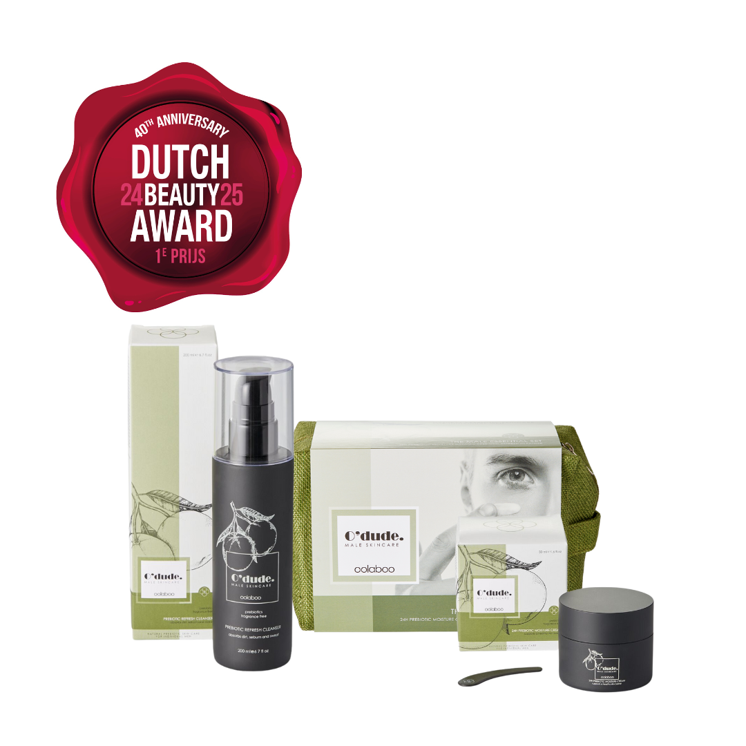 Oolaboo O'Dude The Male Essential Set 50ml+200ml set con Dutch Beauty Award