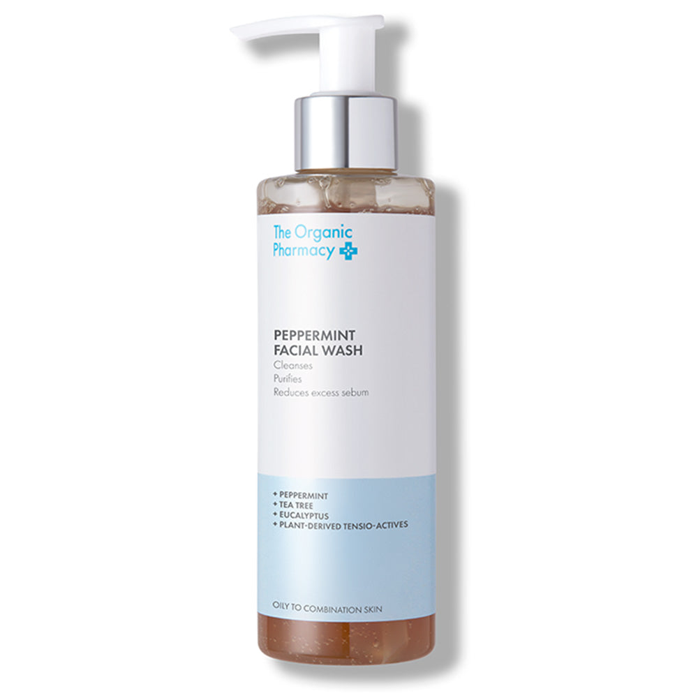 The Organic Pharmacy Detergente viso alla menta piperita 200ml