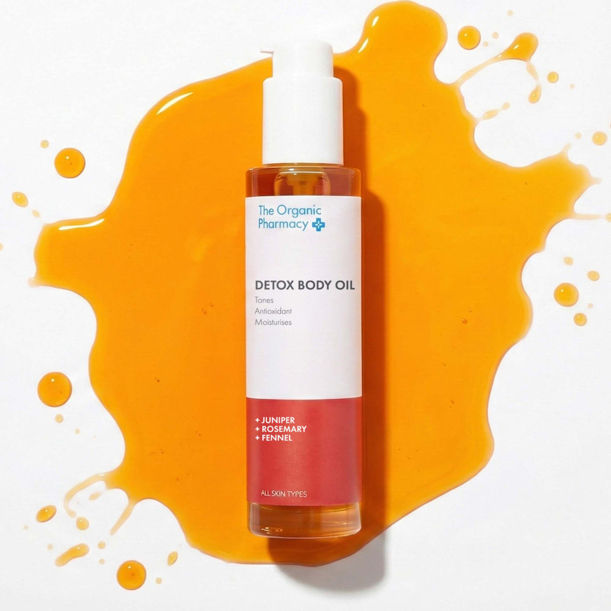 The Organic Pharmacy Detox Body Oil texture