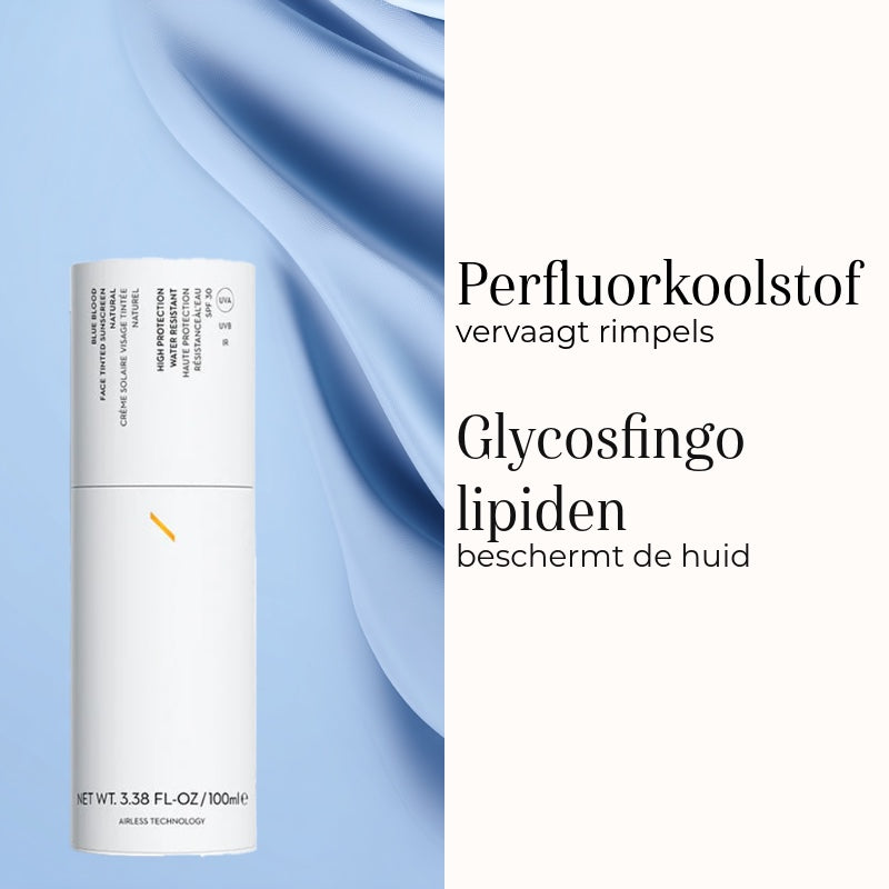 Blue Blood Face Tinted Sunscreen SPF30 Natural ingredienti
