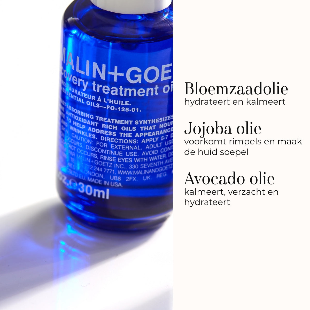 Recovery Treatment Oil 30ml ingredienti