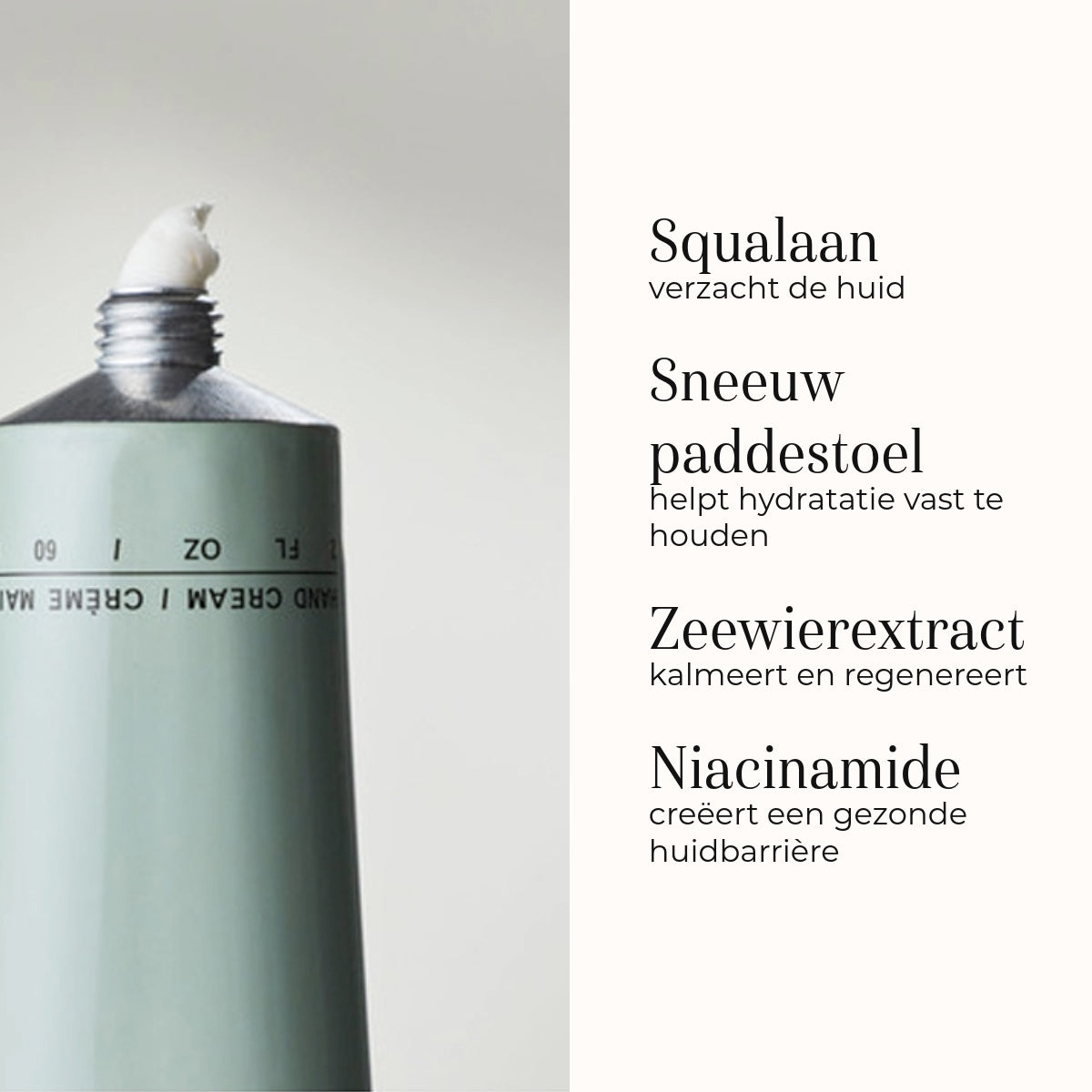 Hand Cream - Bergamot & Eucalyptus ingredienti