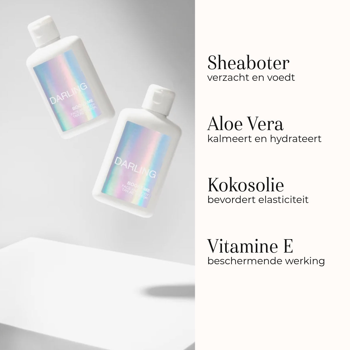 Boost-Me Tan Activator 150ml ingredienti