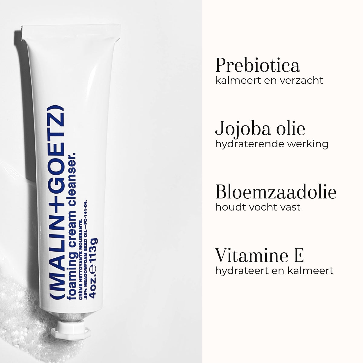 Foaming Cream Cleanser 113gr ingredienti