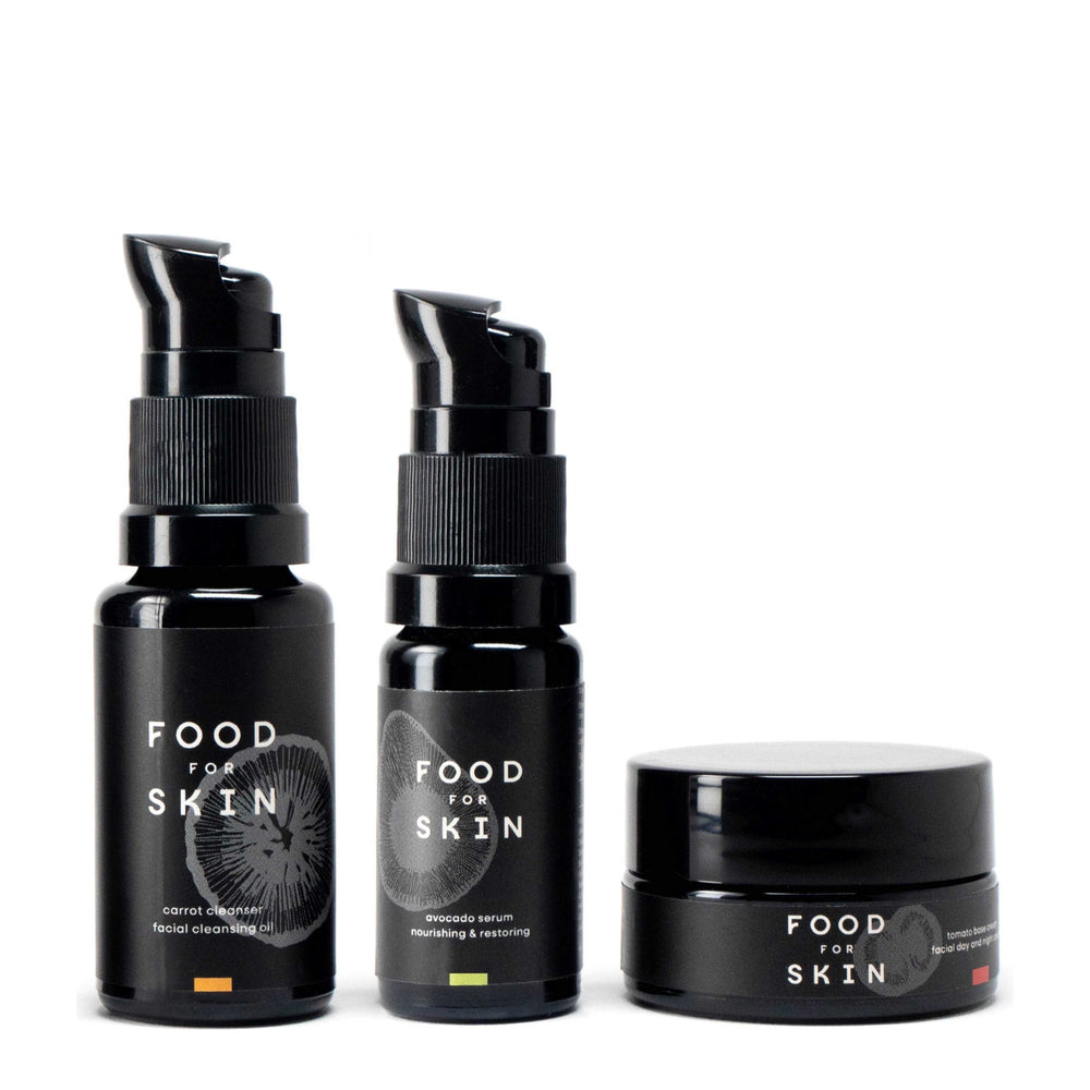 Food for Skin Set prova Avocado - nutriente in profondità 15 ml, 15 ml, 10 ml