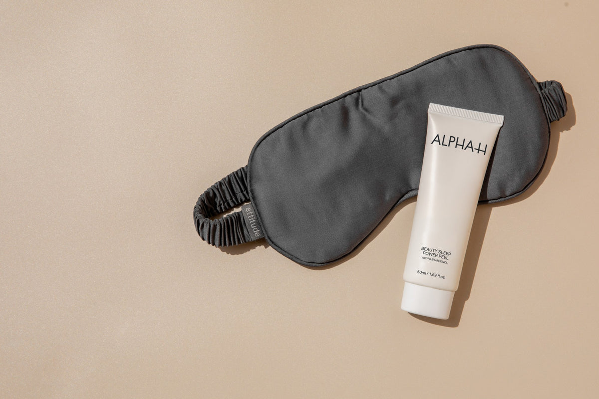 Alpha-H Beauty Sleep Power Peel con mascherina per dormire