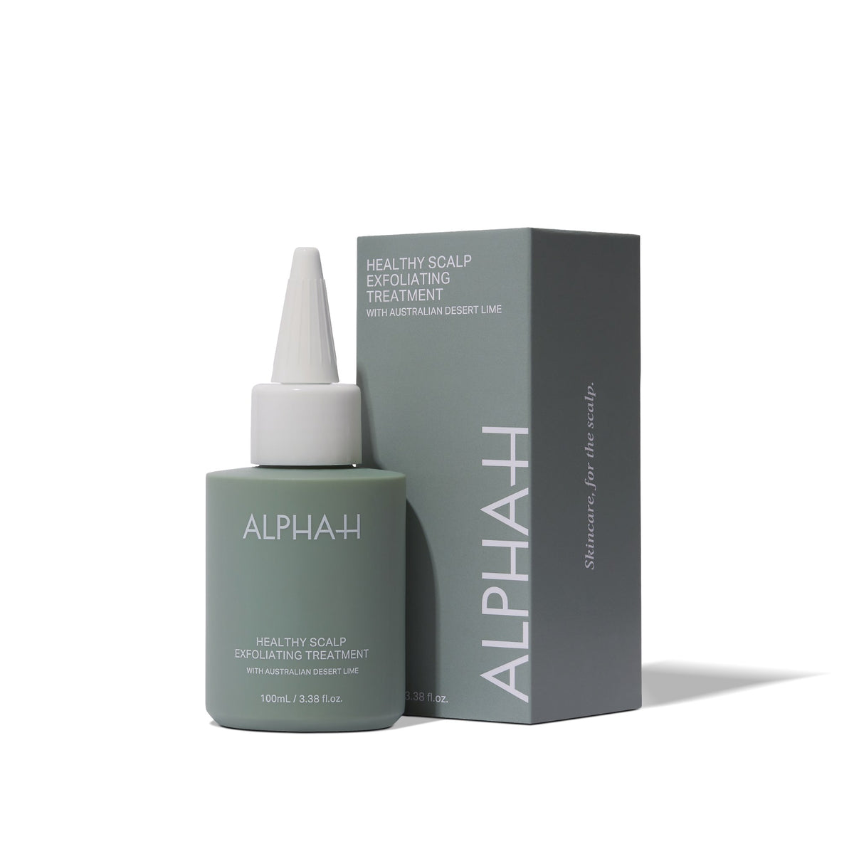 Alpha-H Healthy Scalp Exfoliating Treatment flacone con confezione