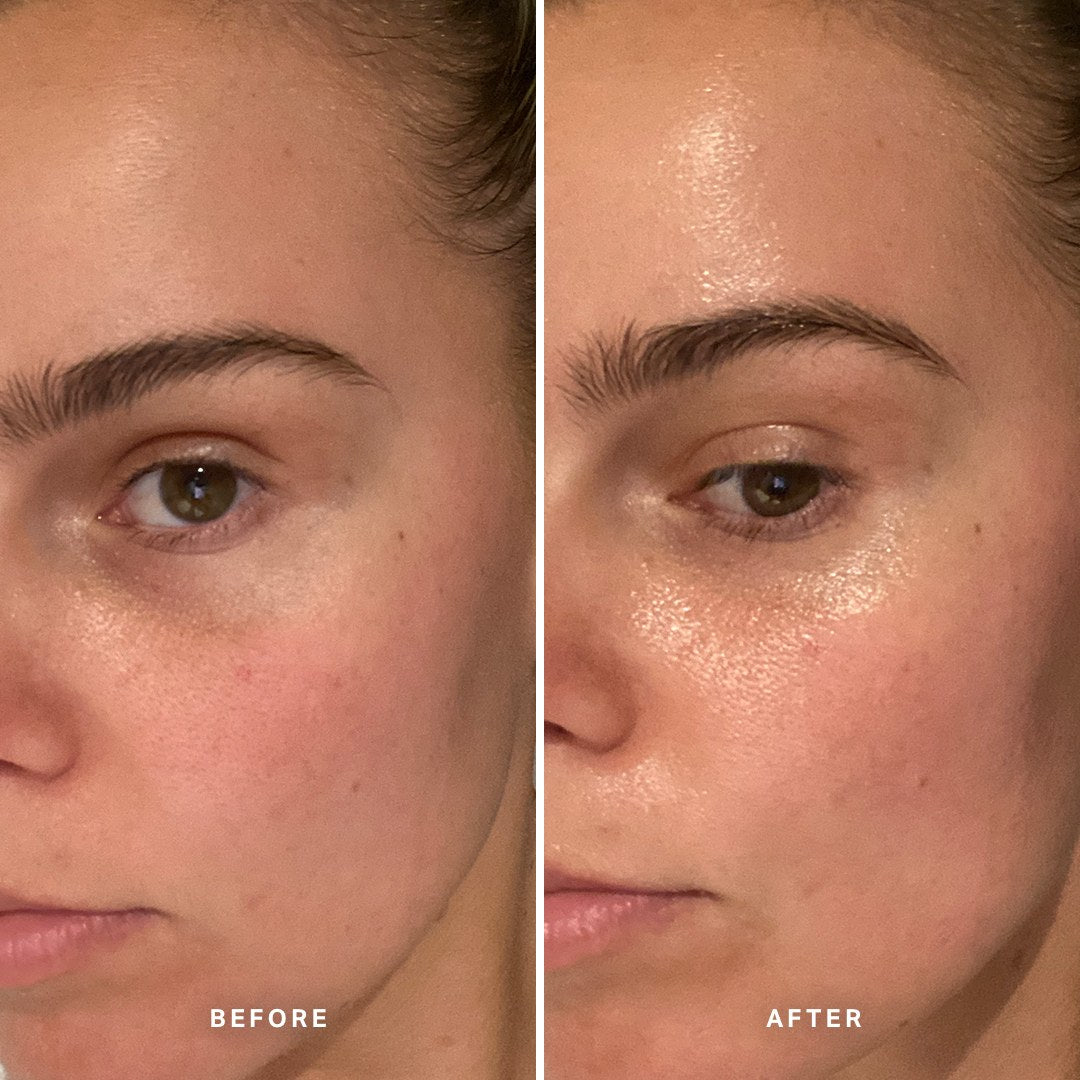 Alpha-H Midnight Reboot Serum prima e dopo risultato tre