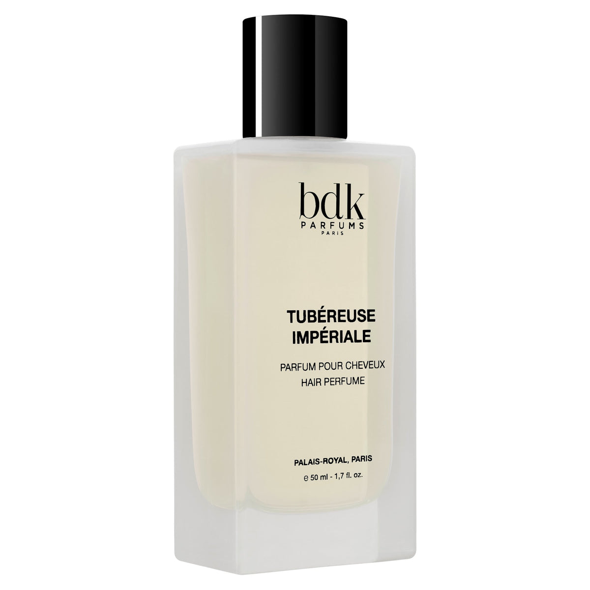 BDK Parfums Hair Perfume Tubereuse Imperiale flacone vista frontale obliqua