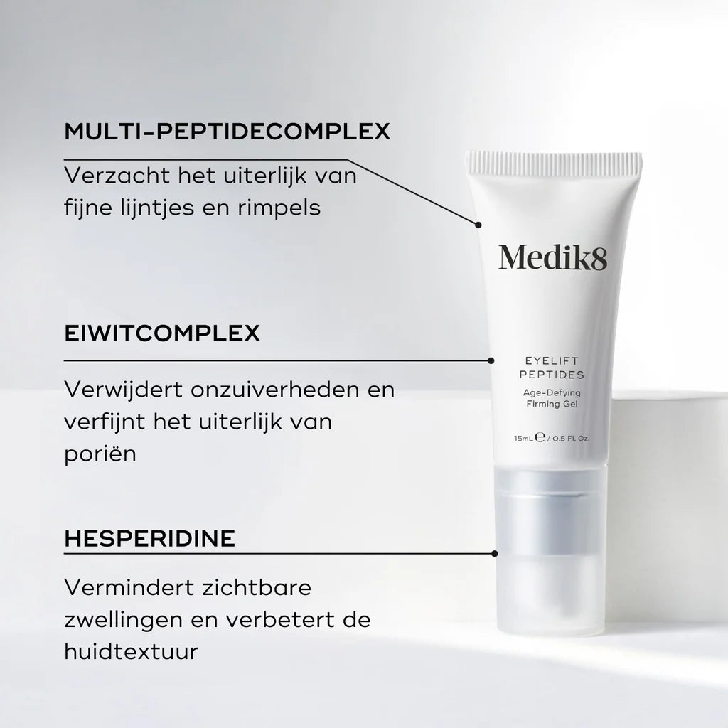 Medik8 Eyelift Peptides 15ml ingredienti peptidi ed esperidina