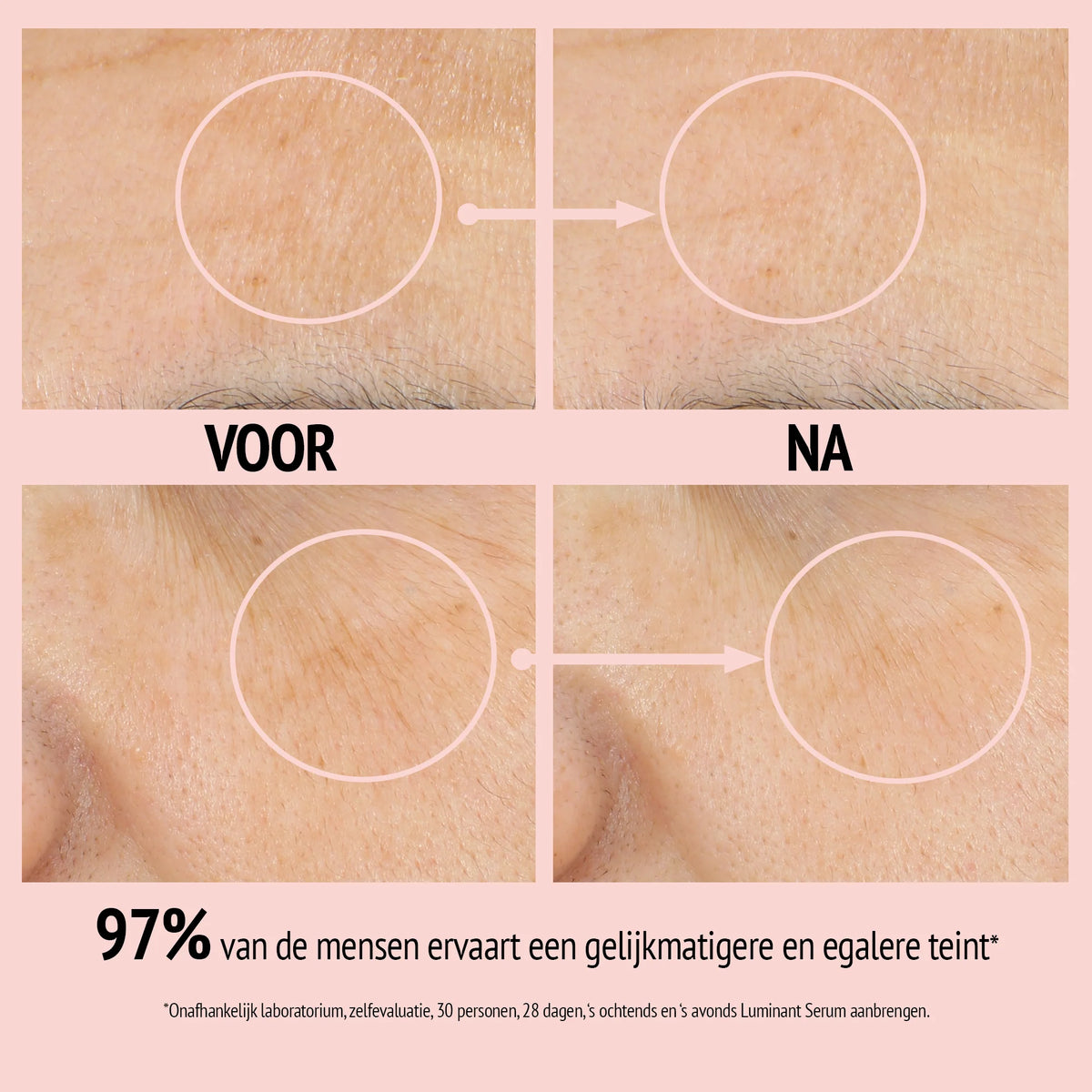 Comfort Zone Luminant Serum prima e dopo