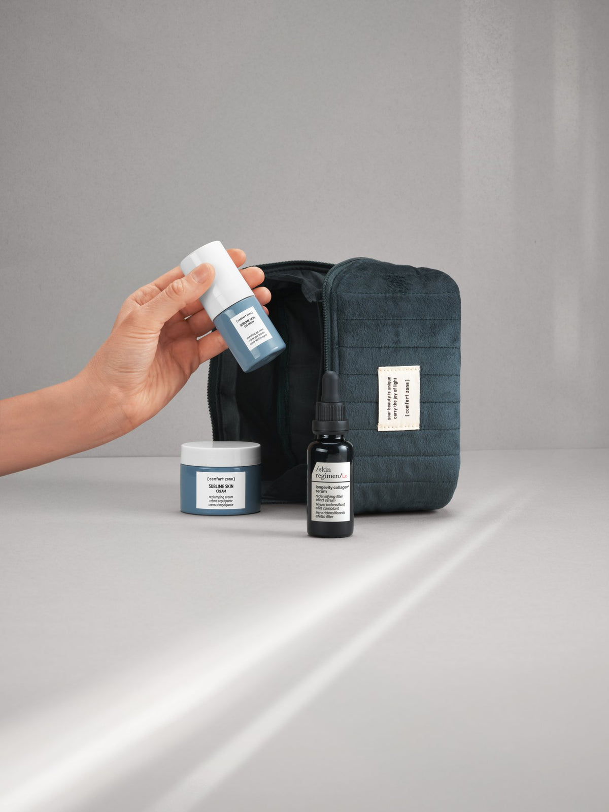 Comfort Zone Timeless Beauty Ritual ambiente tre