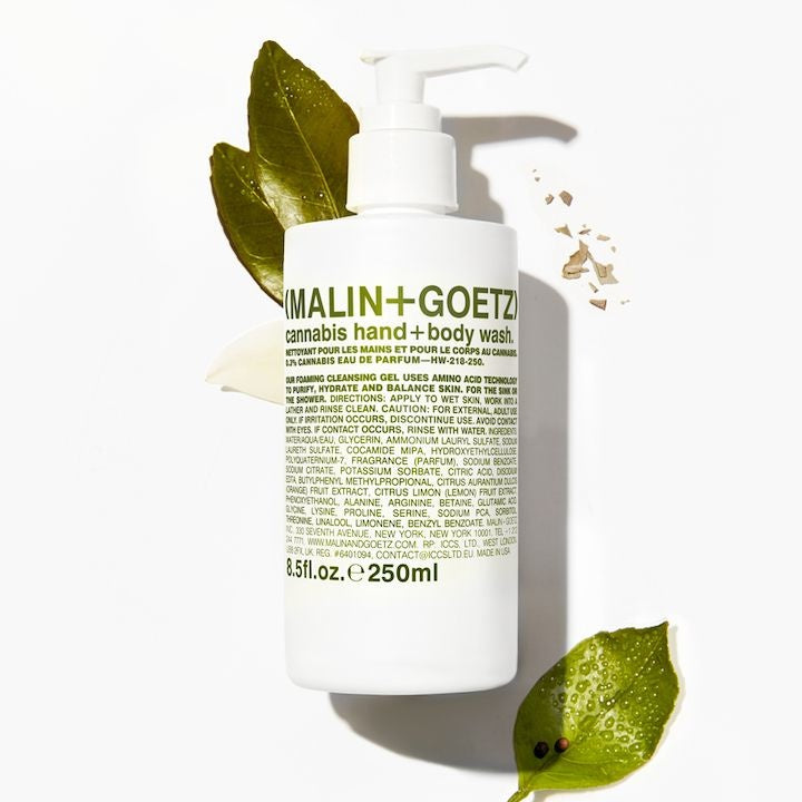 Malin+Goetz Cannabis Hand+Body Wash ambiente