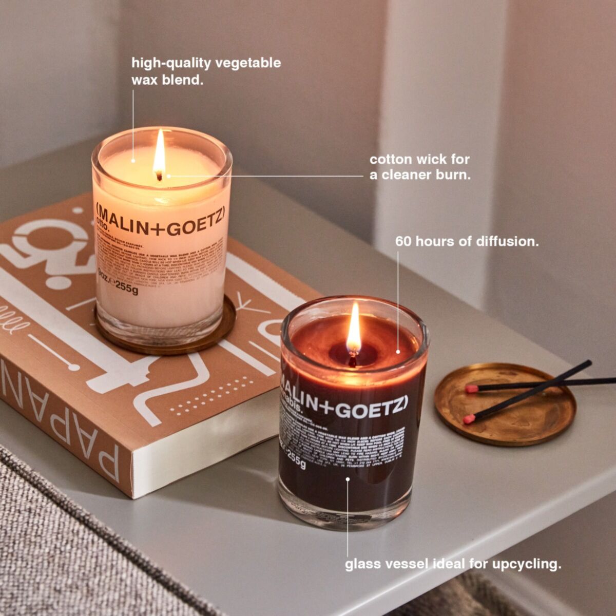 Candela profumata - Sage 260gr | Malin+Goetz