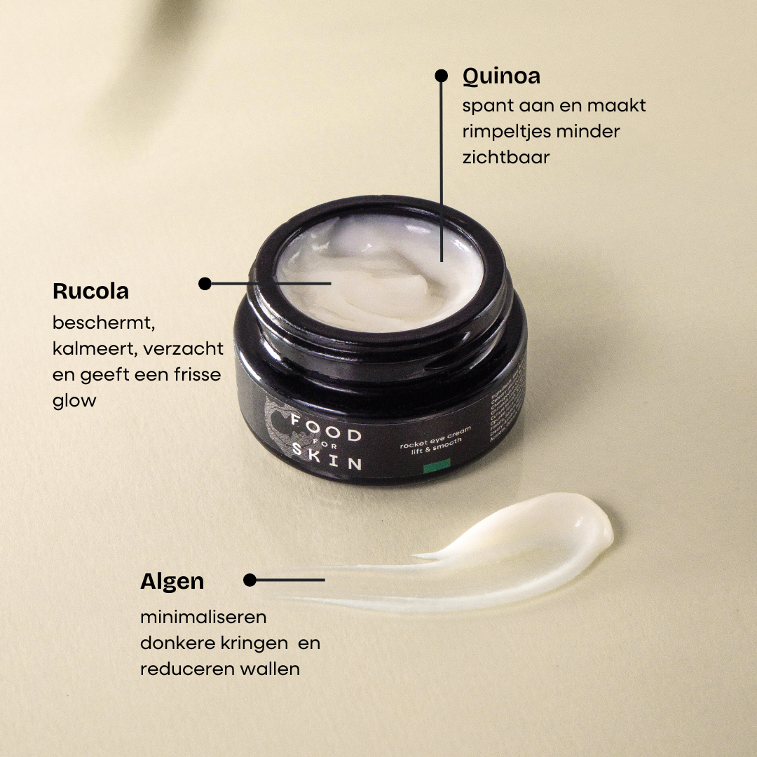 Food for Skin Rocket Eye Cream benefici