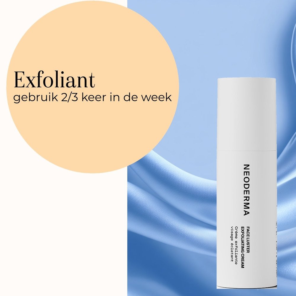 Neoderma Face Luster Exfoliating Cream gebruiksadvies
