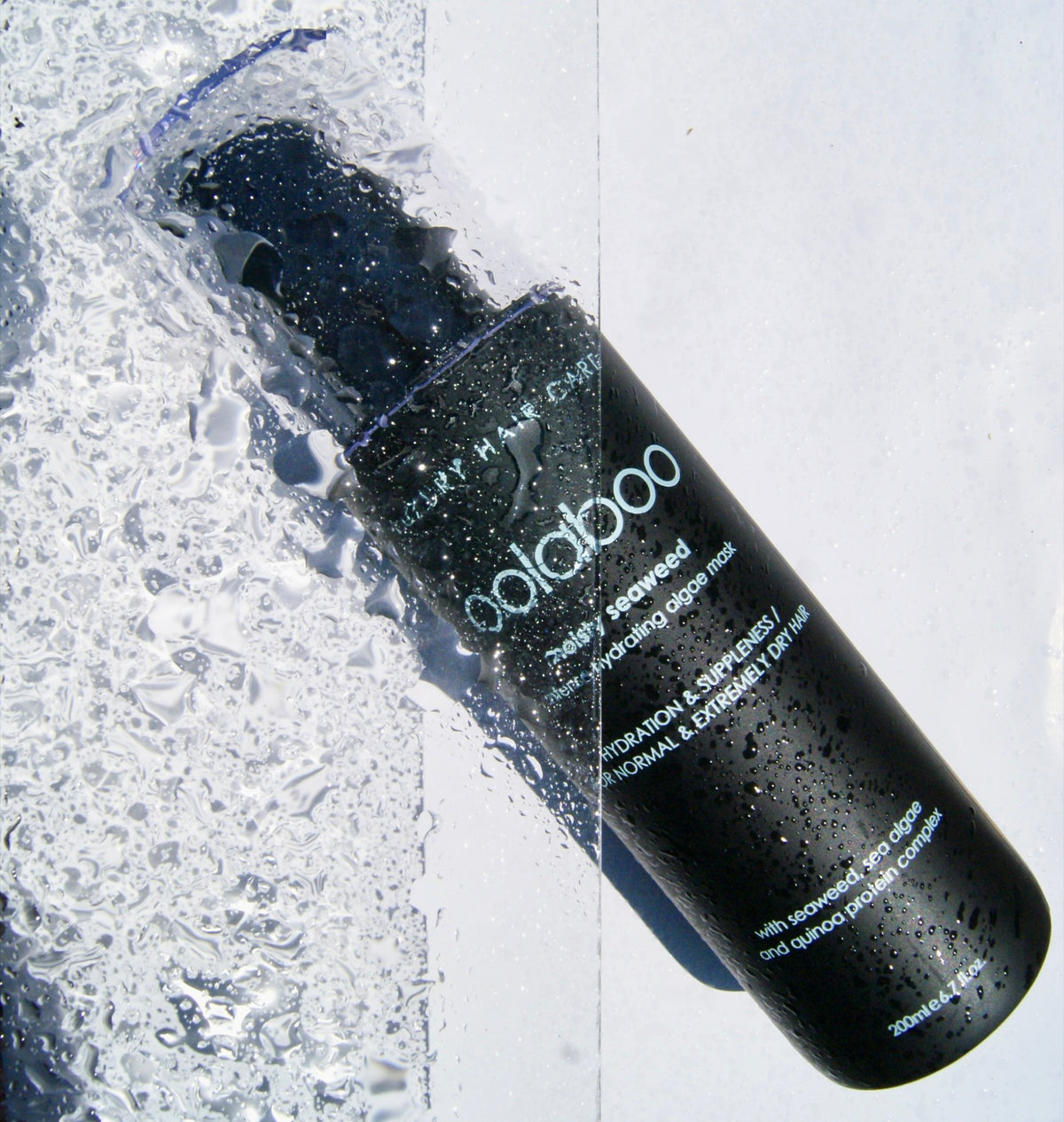 Oolaboo Moisty Seaweed maschera per capelli con gocce d'acqua