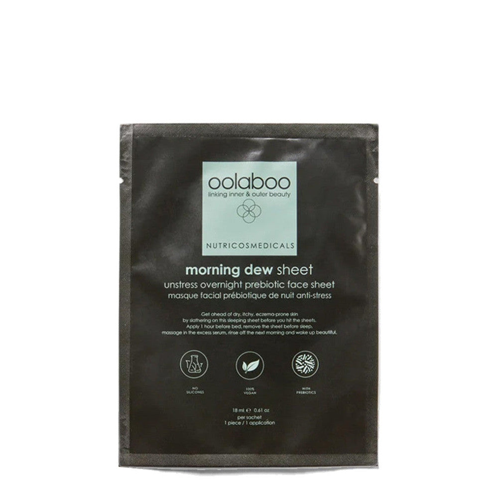 Oolaboo Morning Dew - Unstress Overnight Prebiotic Face Sheet 18 ml