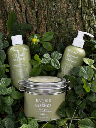 Oolaboo Nature As Essence Inner Glow Organic Tea met Herbal Rescue en Velvet Sage
