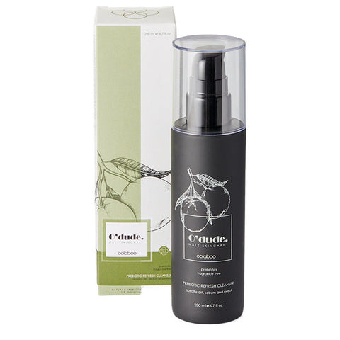 O'Dude Prebiotic-Refresh Cleanser 200 ml | Oolaboo