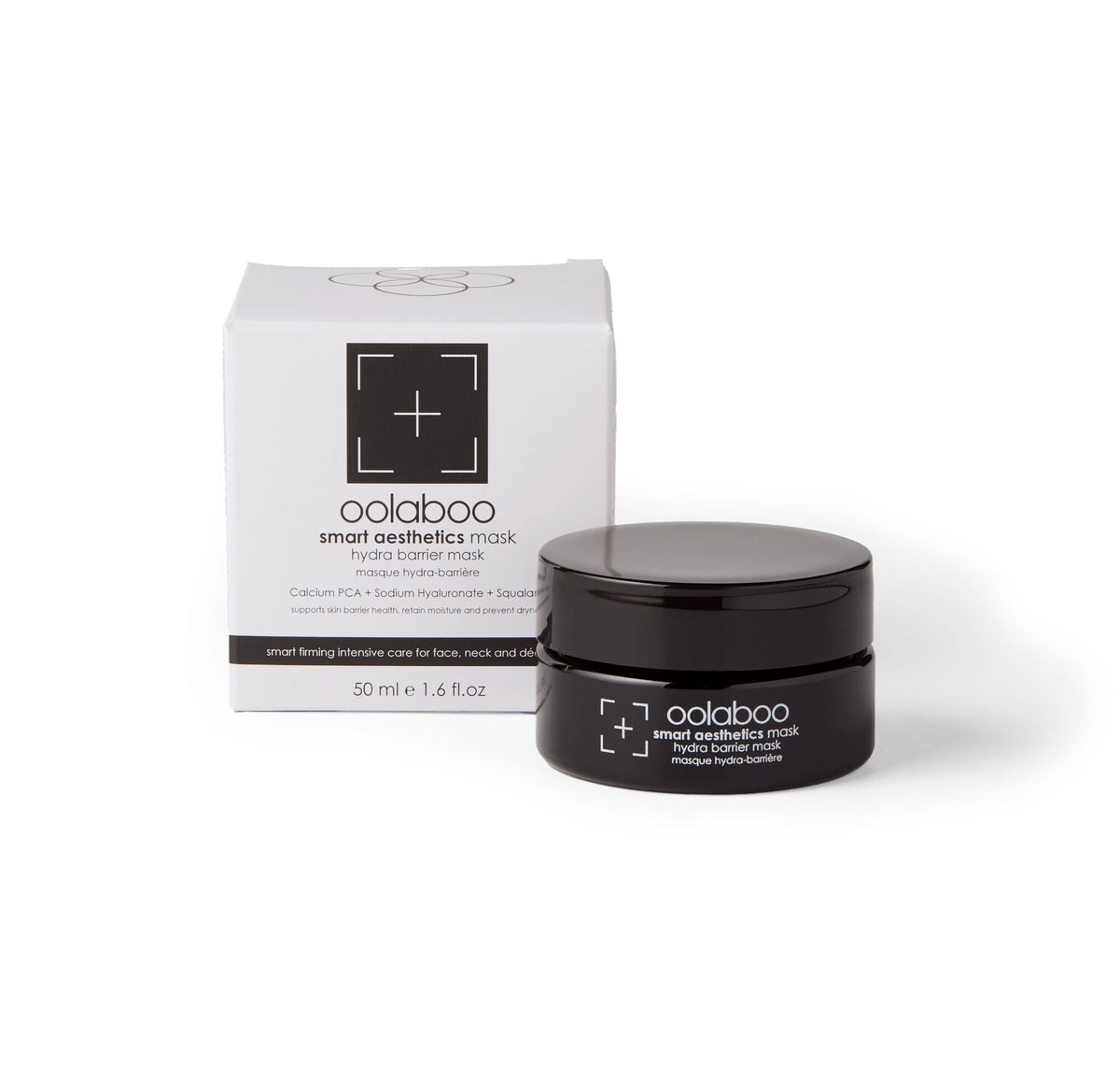 Oolaboo Smart Aesthetics Hydra Barrier Mask vasetto 50 ml con scatola
