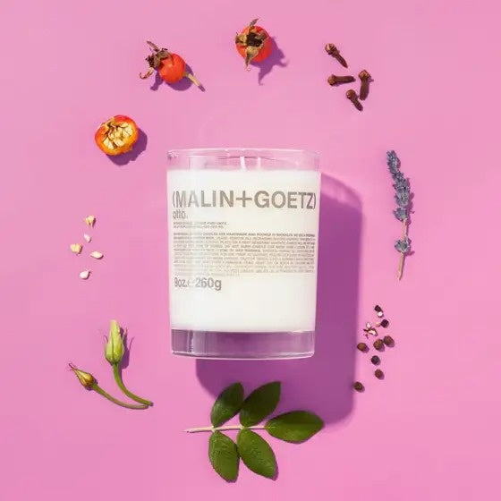 Malin+Goetz candela profumata - Otto note olfattive