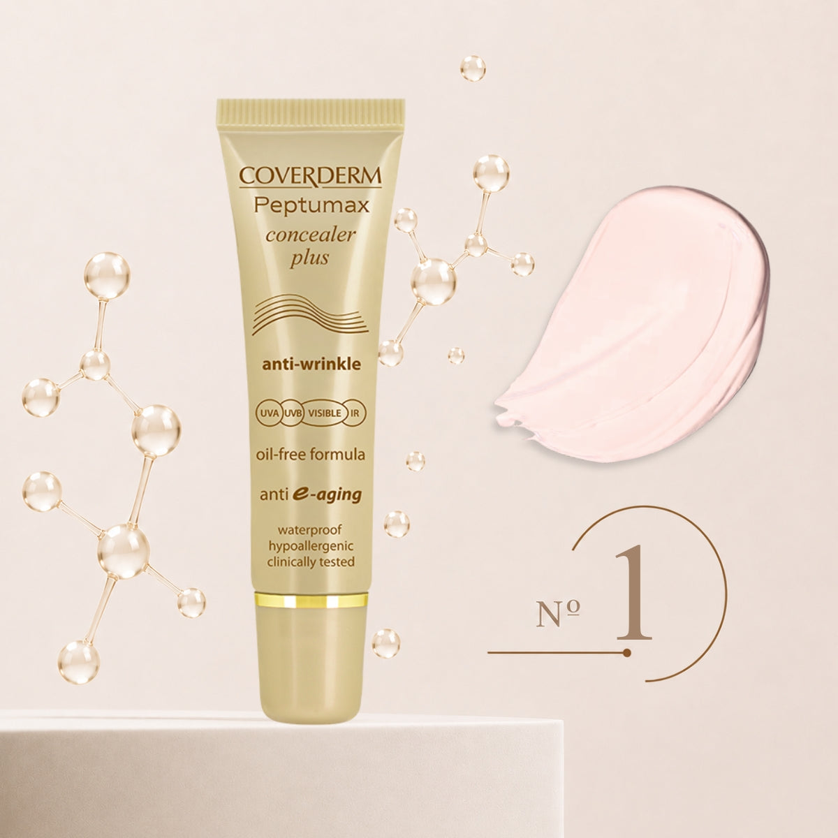 Coverderm Peptumax Concealer Plus SPF50 Peptumax 1 confezione