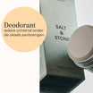Salt & Stone Deodorant Bergamot & Hinoki Extra Strength 75gr gebruik