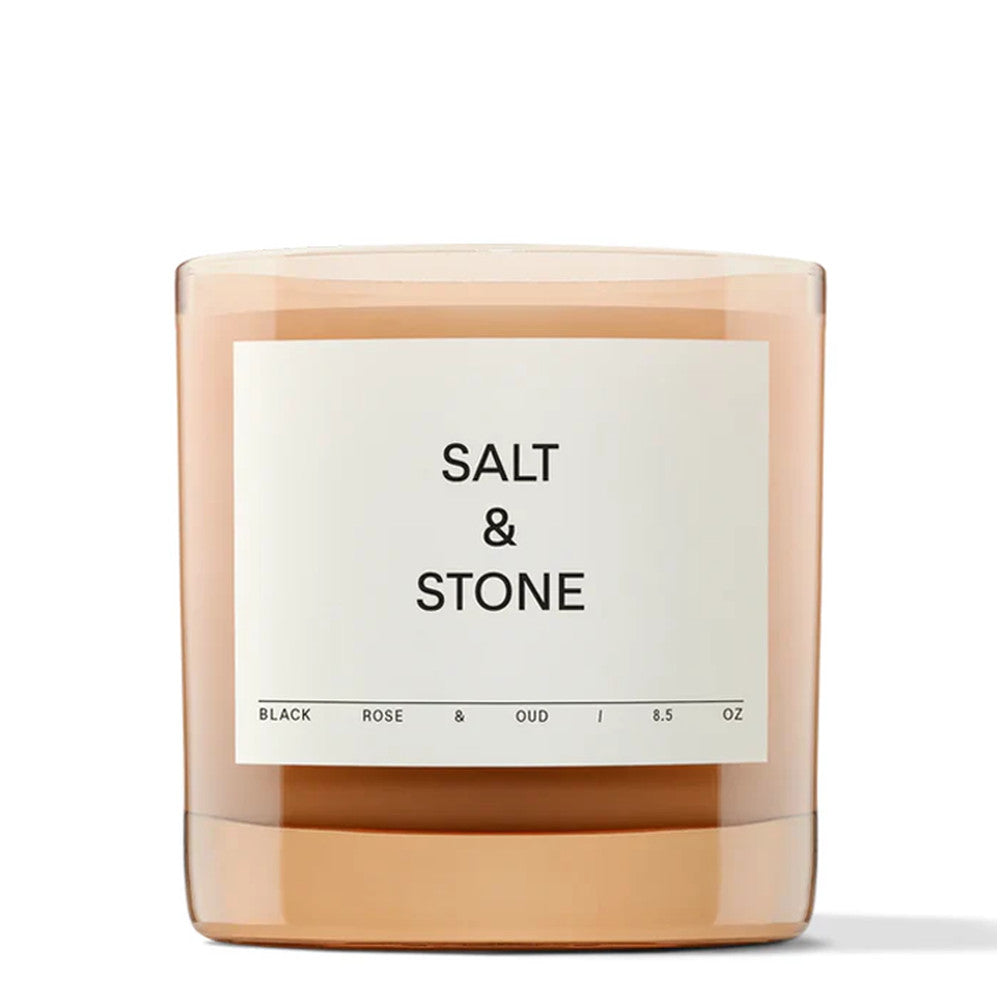 Salt & Stone Candela profumata - Black Rose & Oud 240 g